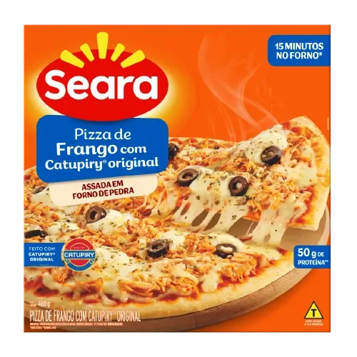 Pizza de Frango com Catupiry Seara 460g — Seara