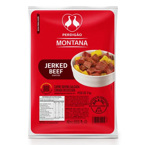 Jerked Beef Dianteiro Perdigão Montana — Central MBRF