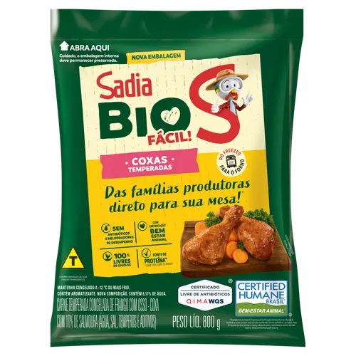 COXA C/OP FGO TEMP BIO AS FAC SD — Sadia Bio