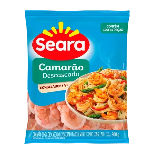 Camarão Descascado 30/45 Seara 200g — Seara