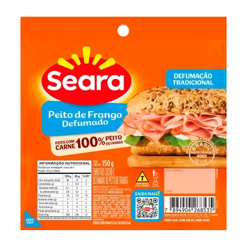 Peito de Frango Fatiado Seara 150g — Seara