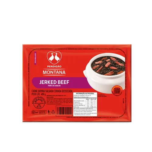 Jerked Beef Ponta De Agulha Perdigão Montana - 400g — Perdigão Montana