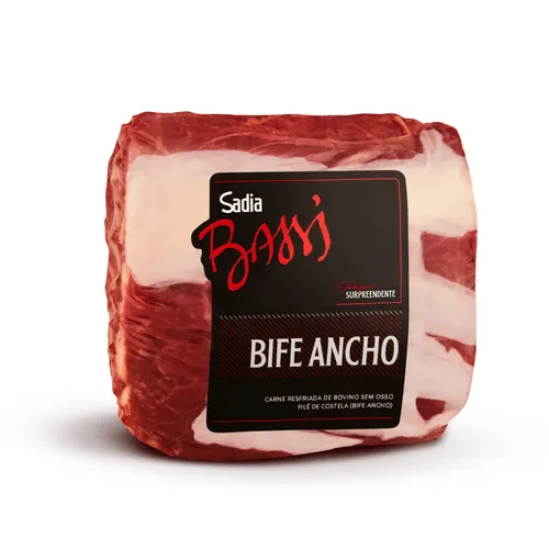 Filé De Costela Ancho Steak Sadia Bassi - 300 a 350g — Sadia Bassi