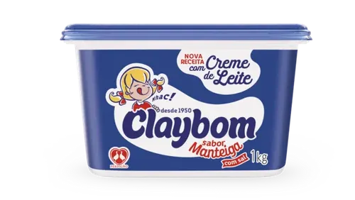 Margarina Sabor Manteiga Resfriada Claybom  1Kg — Claybom