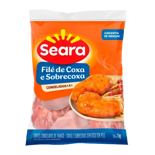 Filé de Coxa e Sobrecoxa Seara 1kg — Seara