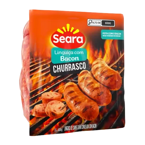 Linguiça com Bacon 600g Seara — Seara