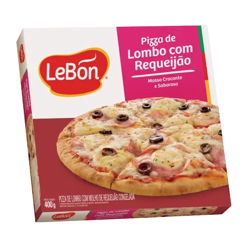 Pizza de Lombo com Requeijão Lebon 400g — Lebon
