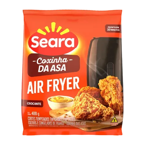 Coxinha da Asa Crocante Air Fryer  Seara 400g — Seara