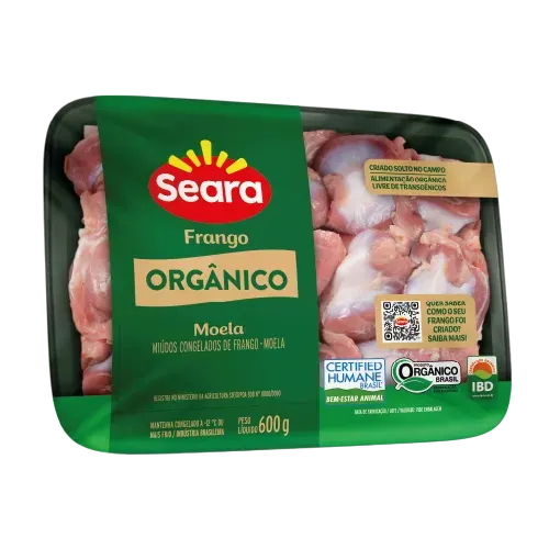 Moela Bandeja Seara Orgânico 600g — Seara