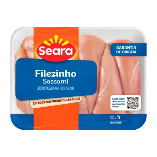 Filezinho de Peito Sassami Bandeja Resfriada Seara 700g — Seara