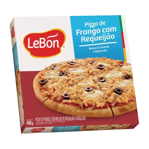 Pizza de Frango com Requeijão Lebon 400g — Lebon