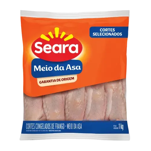 Meio da Asa Seara 1kg — Seara
