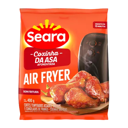 Coxinha da Asa Apimentada Air Fryer Seara 400g — Seara