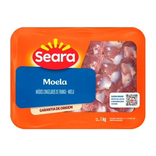 Moela de Frango Bandeja Congelada Seara 1kg — Seara