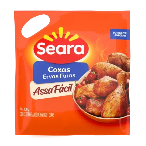 Coxa Temperada Seara Assa Fácil 800g — Seara