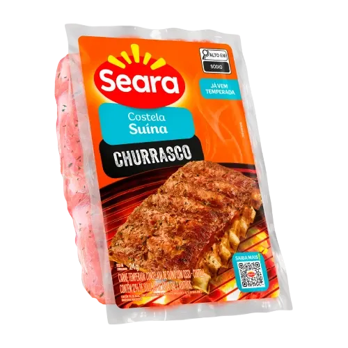 Costela Suína Temperada Churrasco Seara — Seara
