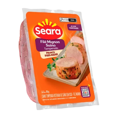 Filé Mignon Suíno Temperado Seara — Seara