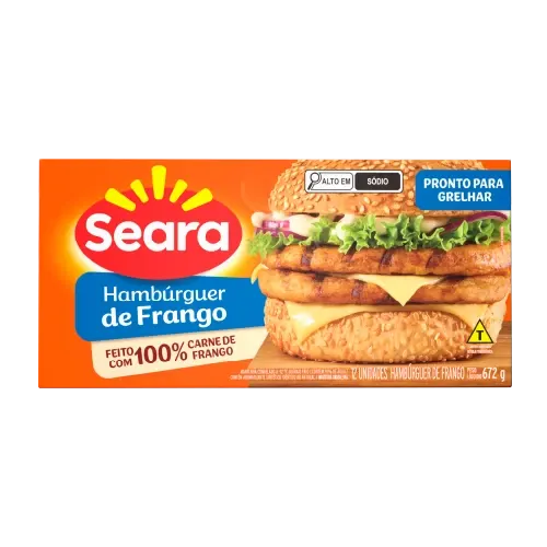 Hambúrguer de Frango Seara 672g — Seara