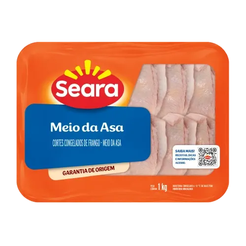 Meio da Asa Bandeja Congelada Seara 1kg — Seara