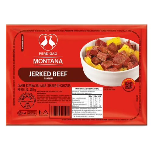 Jerked Beef Dianteiro Perdigão Montana - 400g — Perdigão Montana