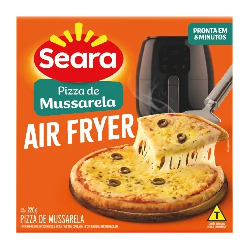 Pizza de Mussarela Air Fryer Seara 220g — Seara