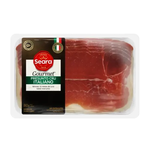 Presunto Cru Italiano Seara Gourmet 80g — Seara Gourmet
