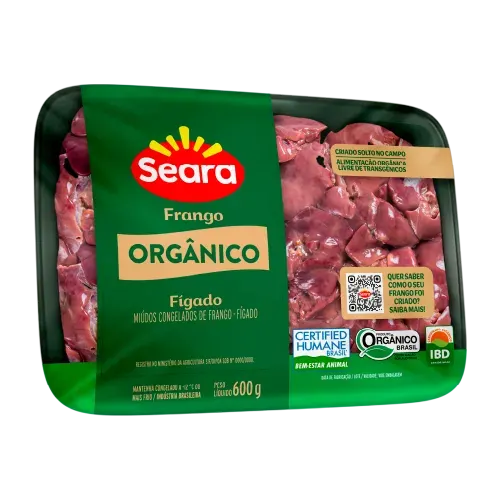 Fígado Bandeja Seara Orgânico 600g — Seara