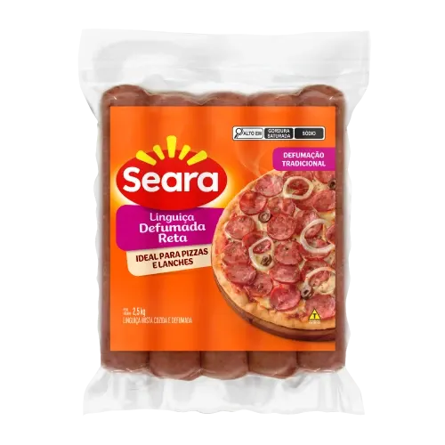 Linguiça Defumada Reta Seara — Seara