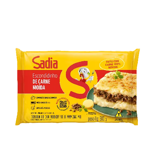 Escondidinho de Carne Moída Sadia  600g -Caixa c/6 — Sadia