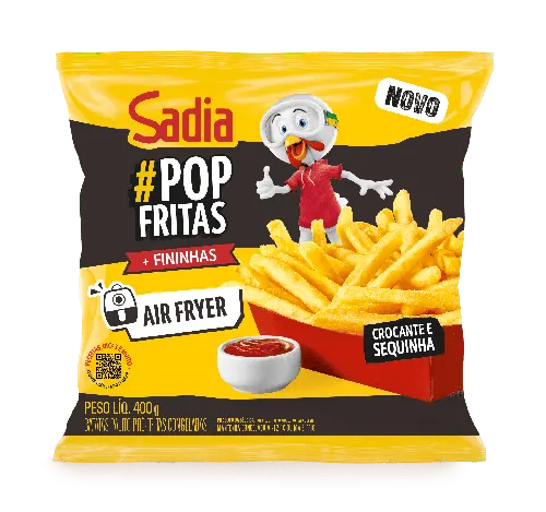 Batata Palito POP Pré Frita Sadia 400g C/25 — Sadia
