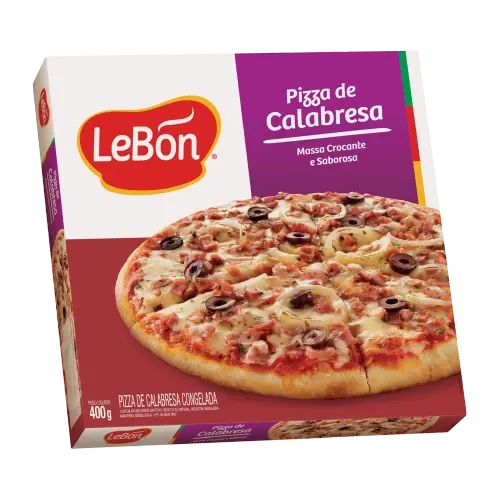 Pizza de Calabresa Lebon 400g — Lebon