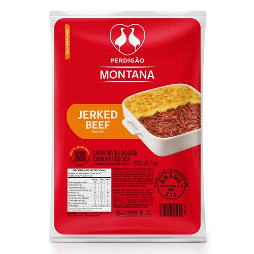 Jerked Beef Traseiro Perdigão Montana - 5kg — Perdigão Montana