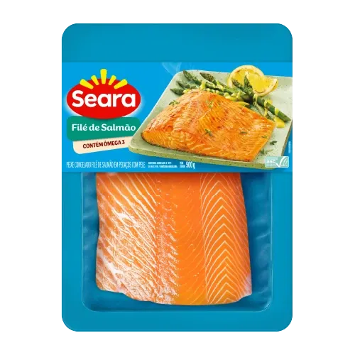 Filé de Salmão (Pedaço) Seara 500g — Seara
