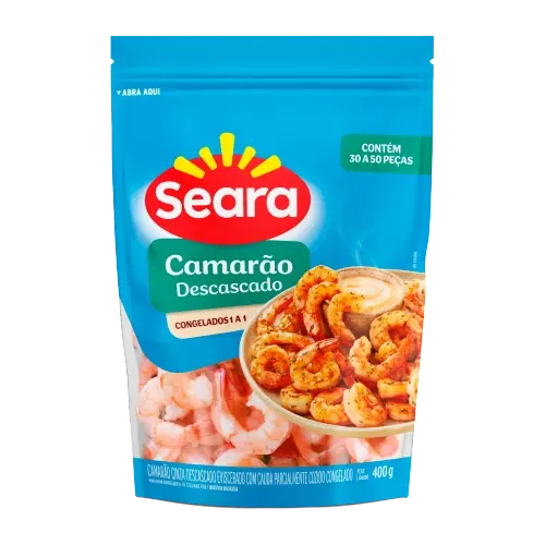 Camarão Descascado 30/50 Seara 400g — Seara