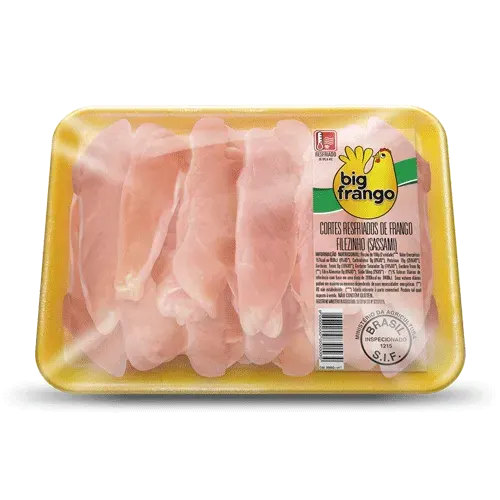 Filezinho de Peito Sassami Bandeja Big Frango — Big Frango
