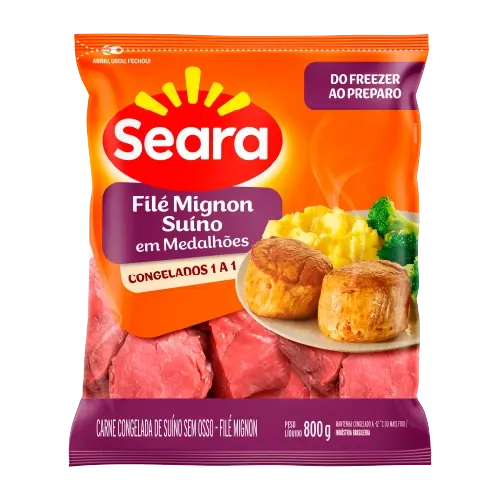 Filé Mignon Suíno em Medalhão Seara 800g — Seara