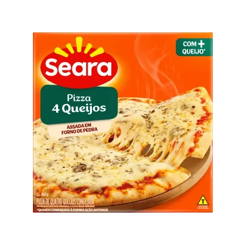 Pizza Quatro Queijos Seara 460g — Seara