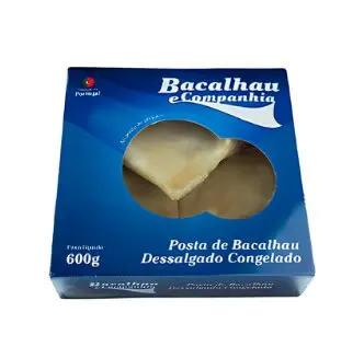 POSTA DE BACALHAU  DESSALGADO CG 600G SOGUIMA — Soguima