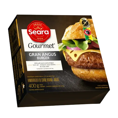 Gran Angus Burger Seara Gourmet 400g — Seara Gourmet