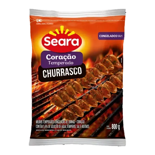 Coração de Frango Churrasco Seara 800g — Seara