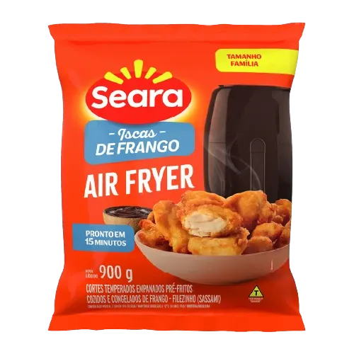 Iscas de Frango Air Fryer Seara 900g — Seara
