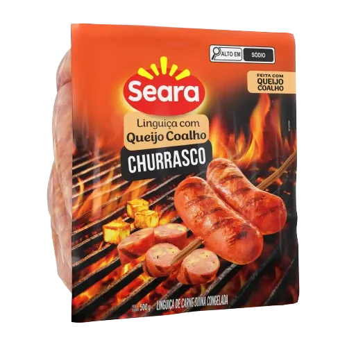 Linguiça com Queijo Coalho Seara 500g — Seara