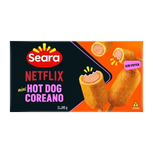 Mini Hot Dog Coreano Seara Netflix — Seara