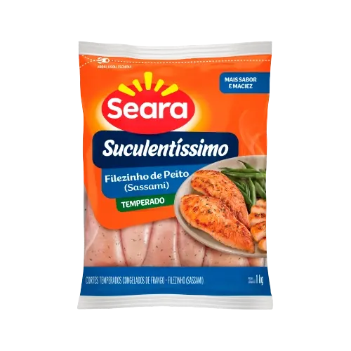 Filezinho de Peito Sassami Suculentíssimo Seara 1kg — Seara