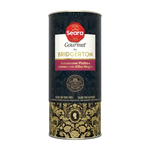 Kit de Salames Bridgerton – Salame com Vinho Tinto e Salame com Alho Negro — Seara