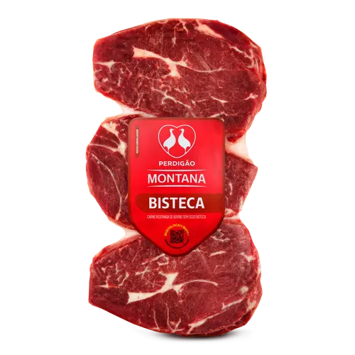Bisteca Perdigão Montana - Bifes 150 a 170g — Perdigão Montana
