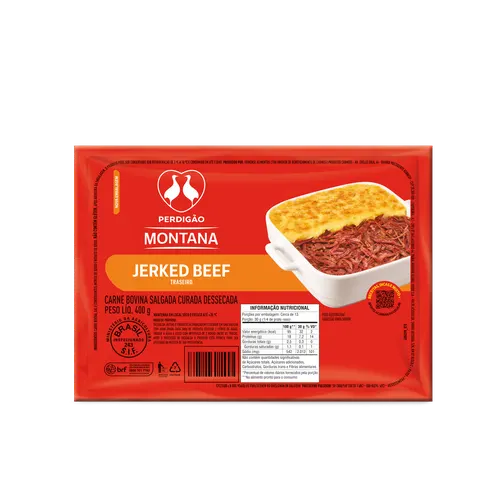 Jerked Beef Traseiro Perdigão Montana - 400g — Perdigão Montana
