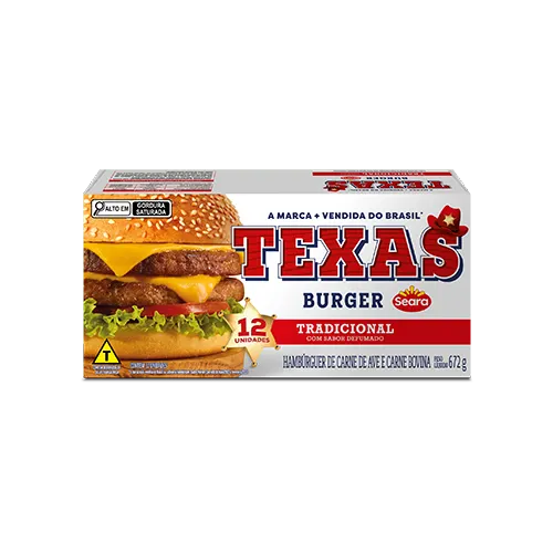 Texas Burger 672g — Seara