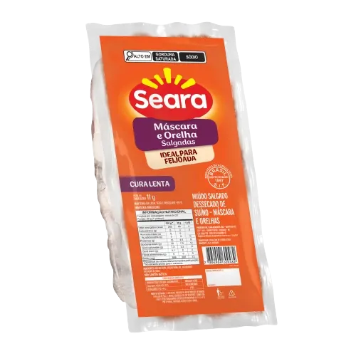 Máscara e Orelha Salgadas Seara — Seara