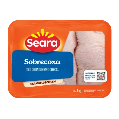Sobrecoxa Bandeja Congelada Seara 1kg — Seara
